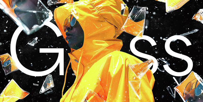 Shattered Glass Photo Effect