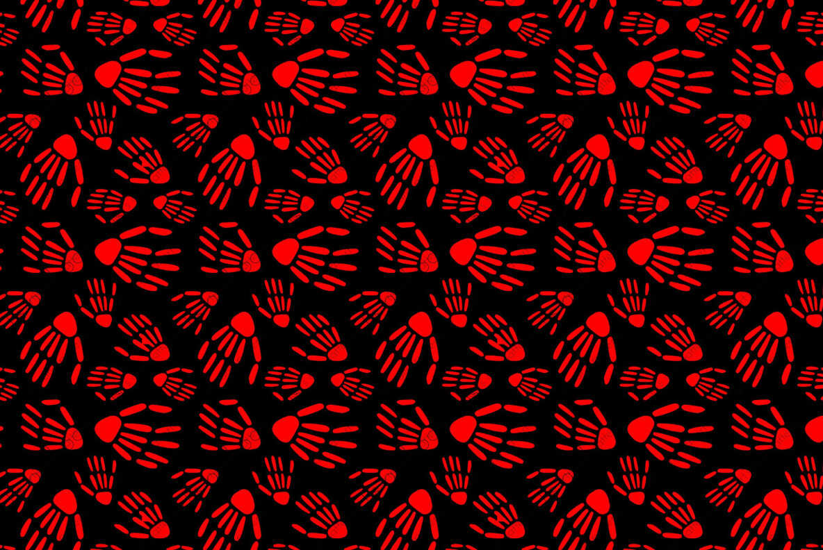 Skeletons seamless patterns pack 4