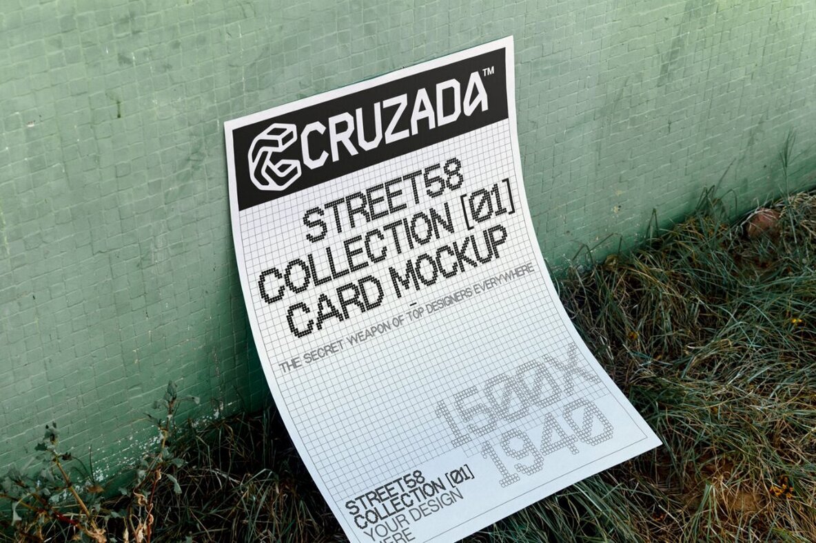 Poster and Card Mockups Street 58 3