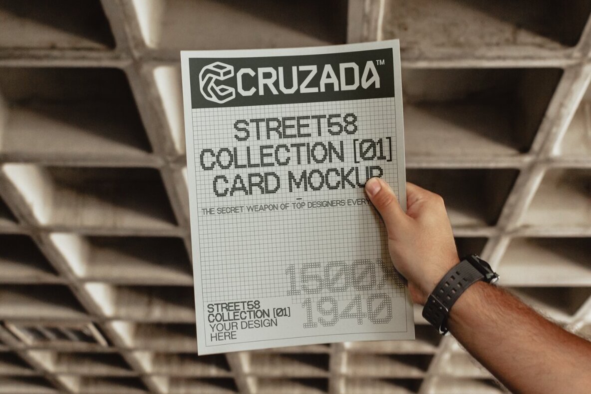 Poster and Card Mockups Street 58 5