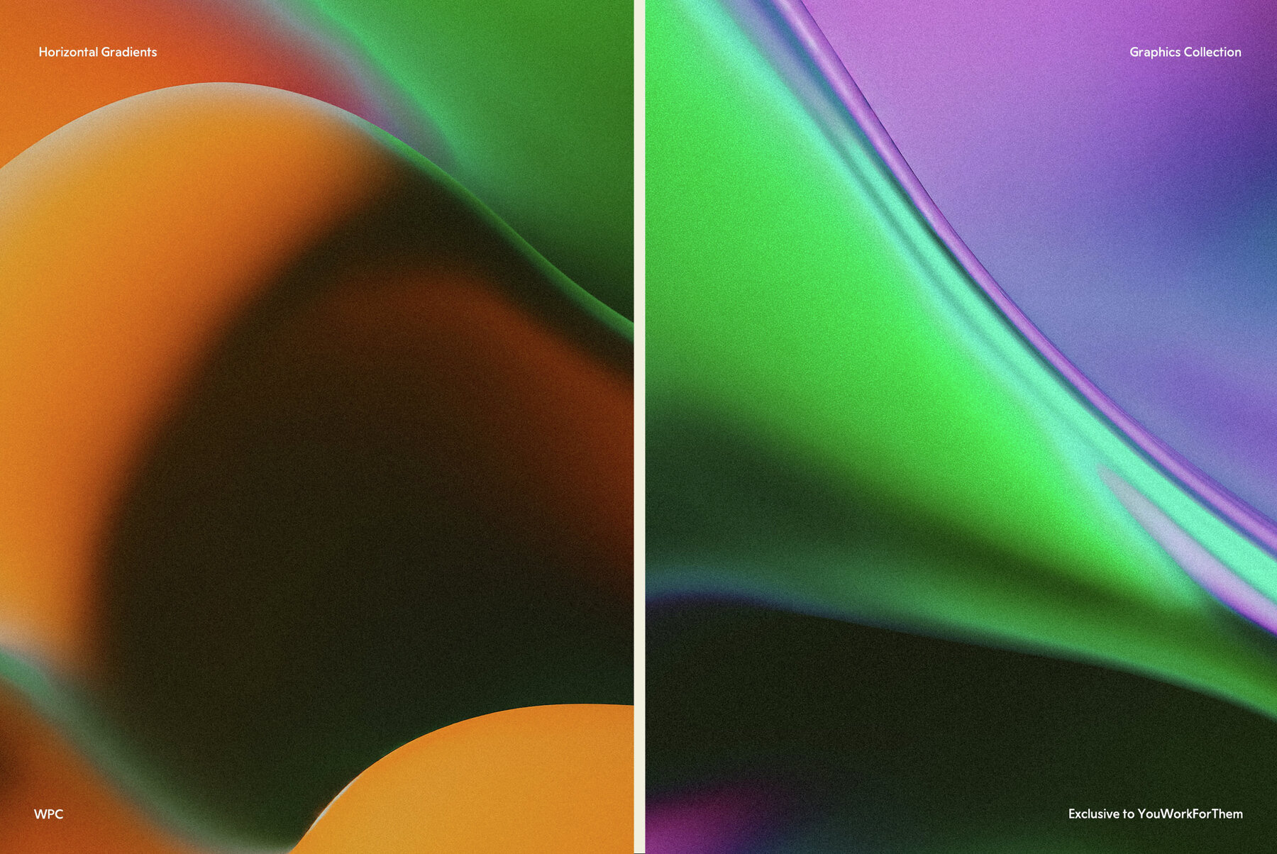 Horizontal Gradient Backgrounds 4