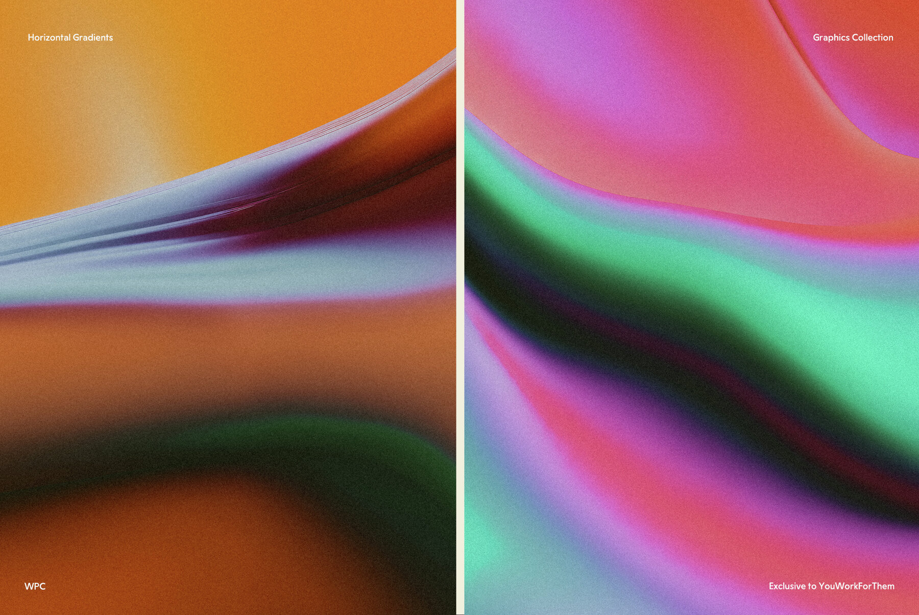 Horizontal Gradient Backgrounds 8