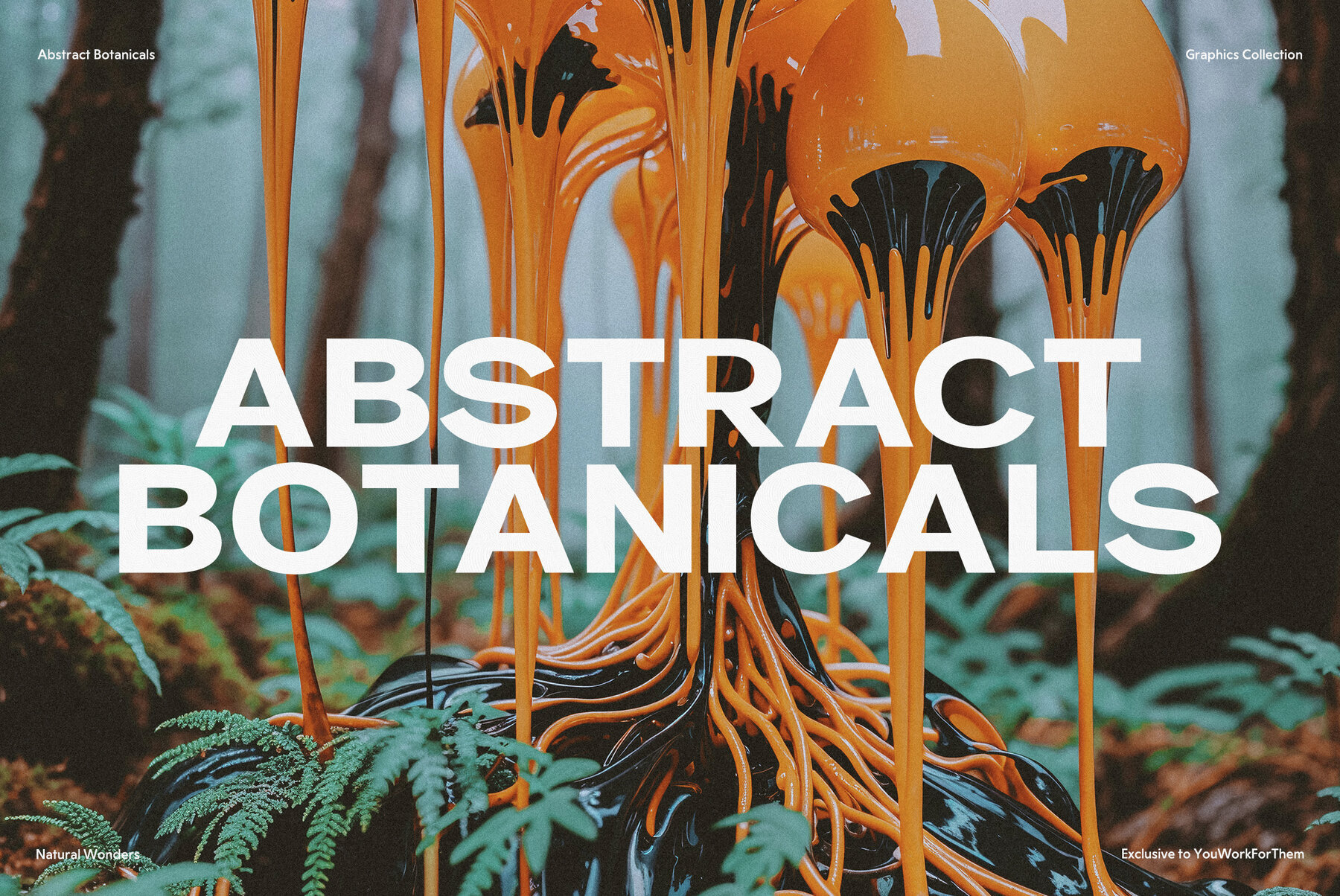 Abstract Botanicals Nature - YouWorkForThem