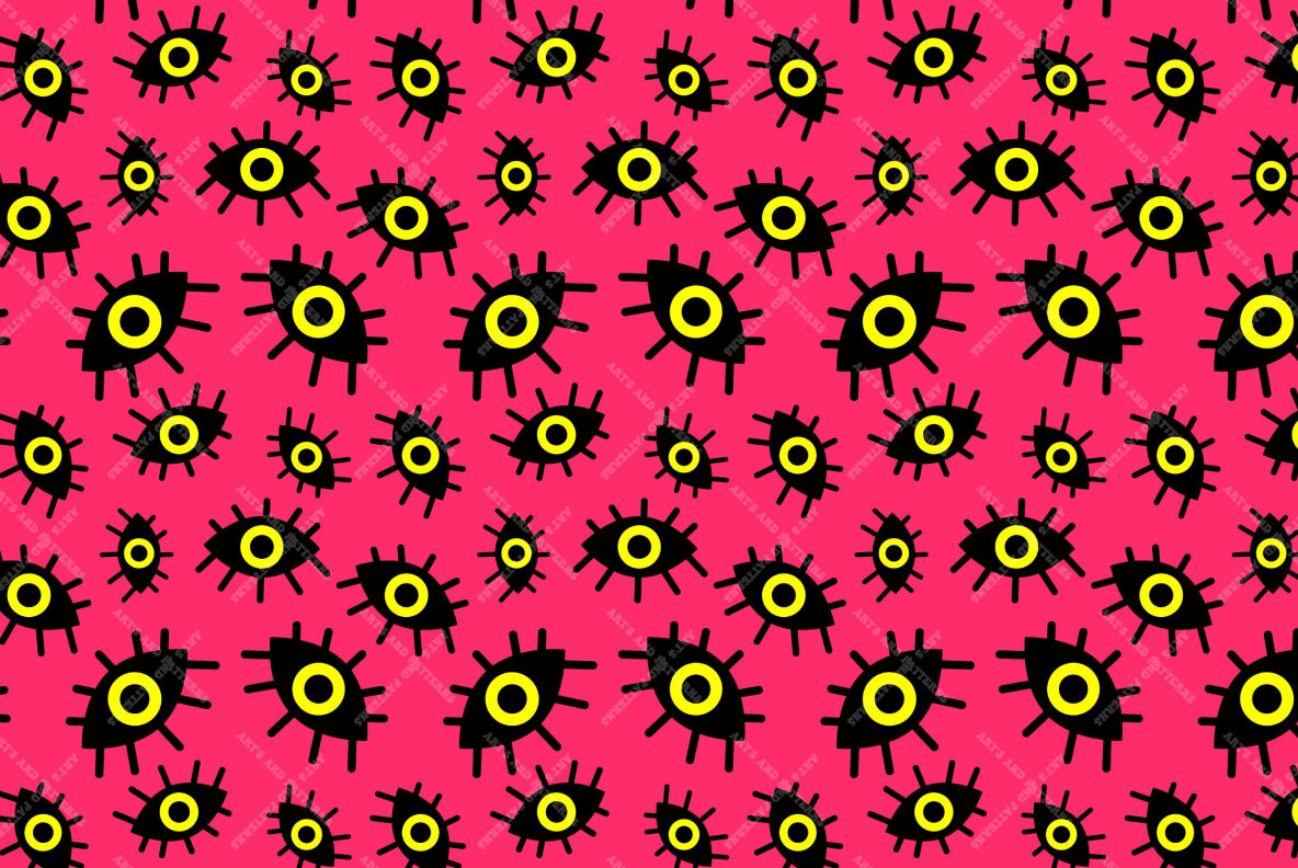 Creepy halloween patterns bundle 4