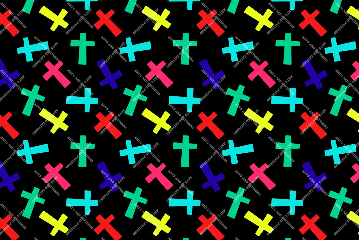 Creepy halloween patterns bundle 9