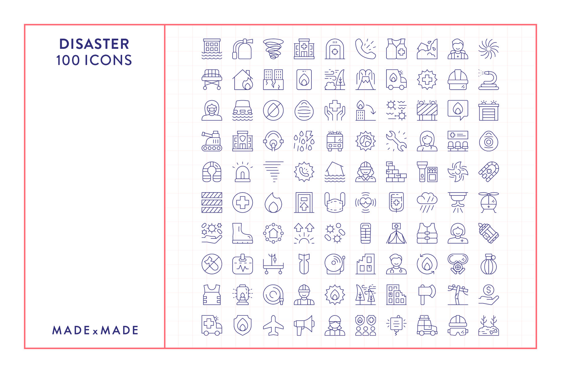 Disaster Icons 5