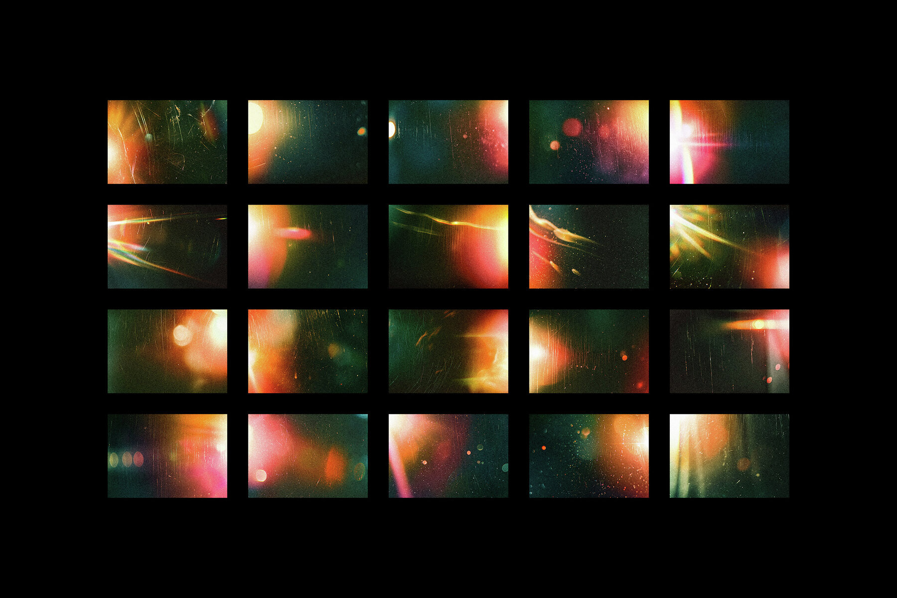 Vintage Light Leaks Textures 2