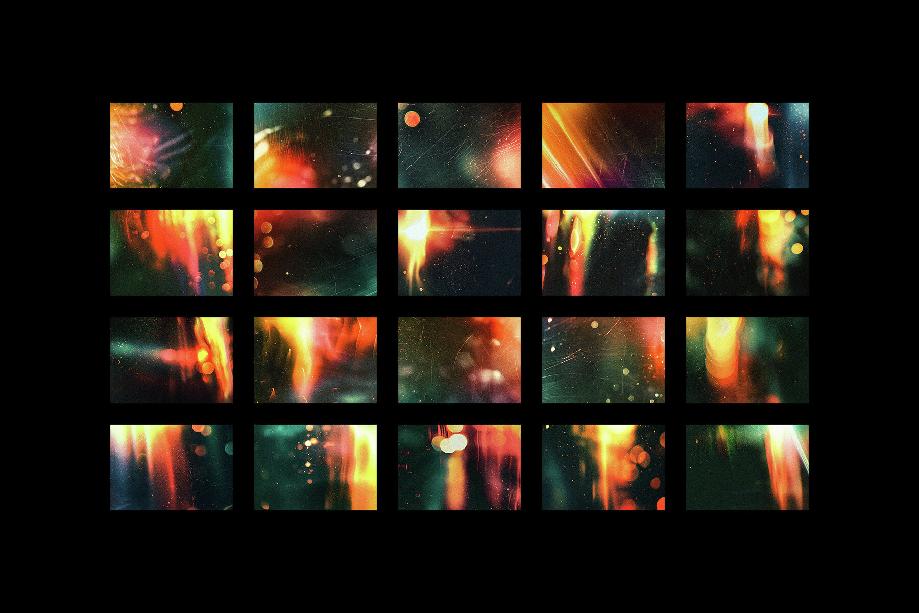 Vintage Light Leaks Textures 8