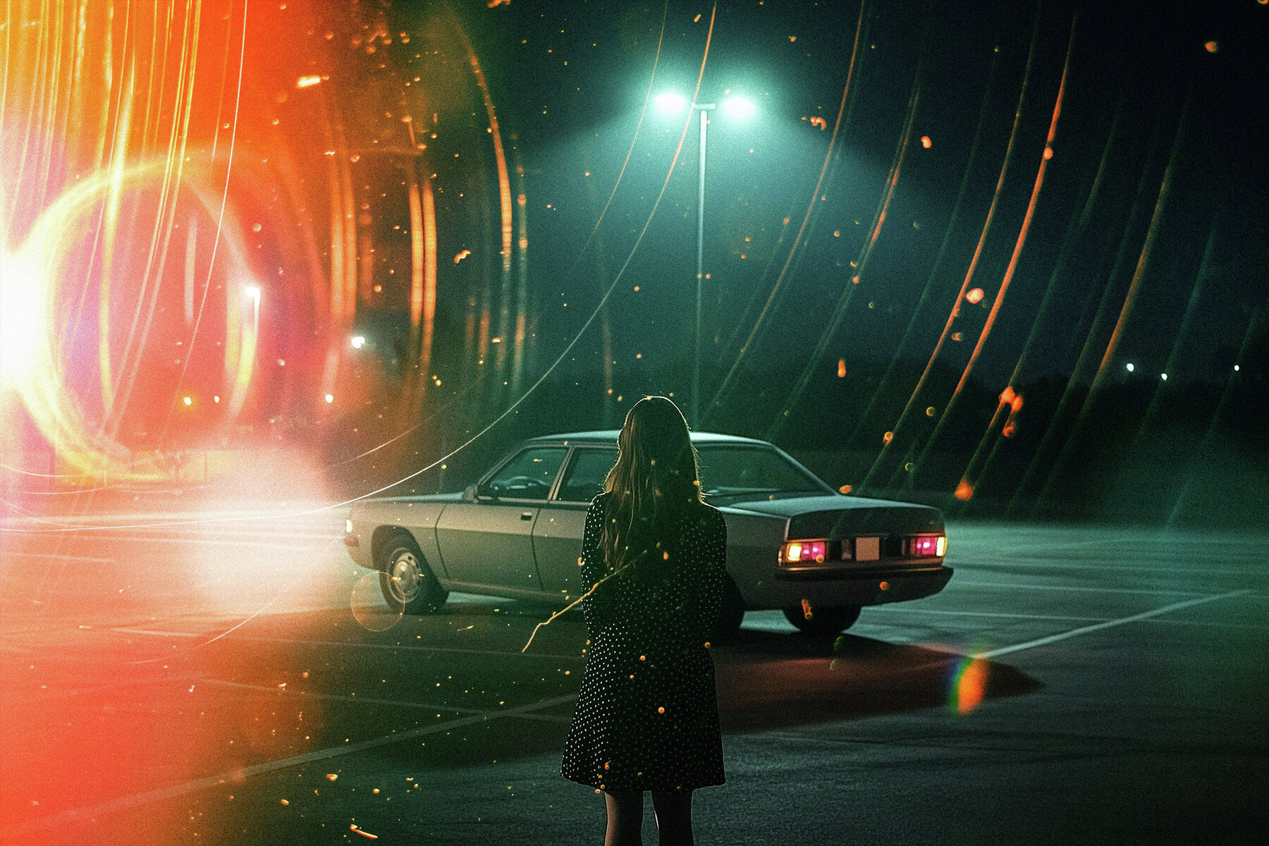 Vintage Light Leaks Textures 9