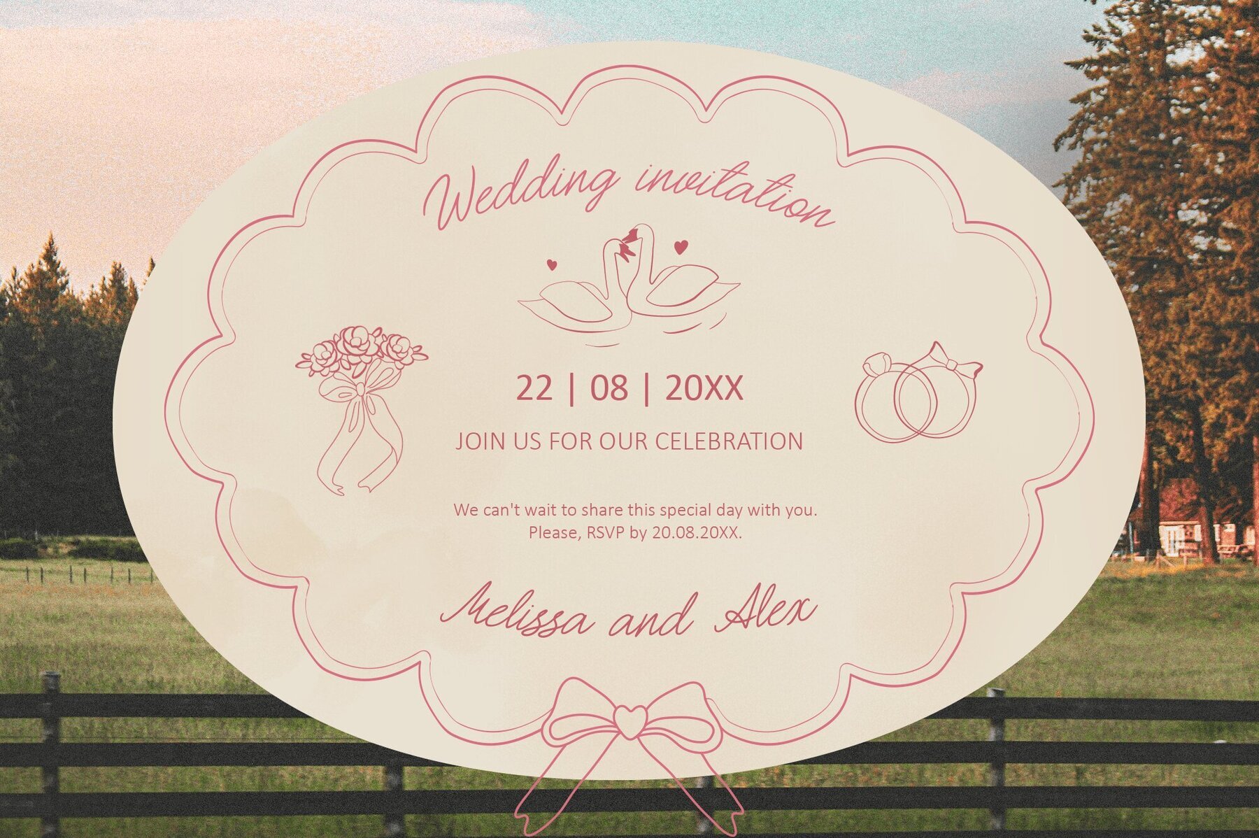 Village Amore vintage rural set 2