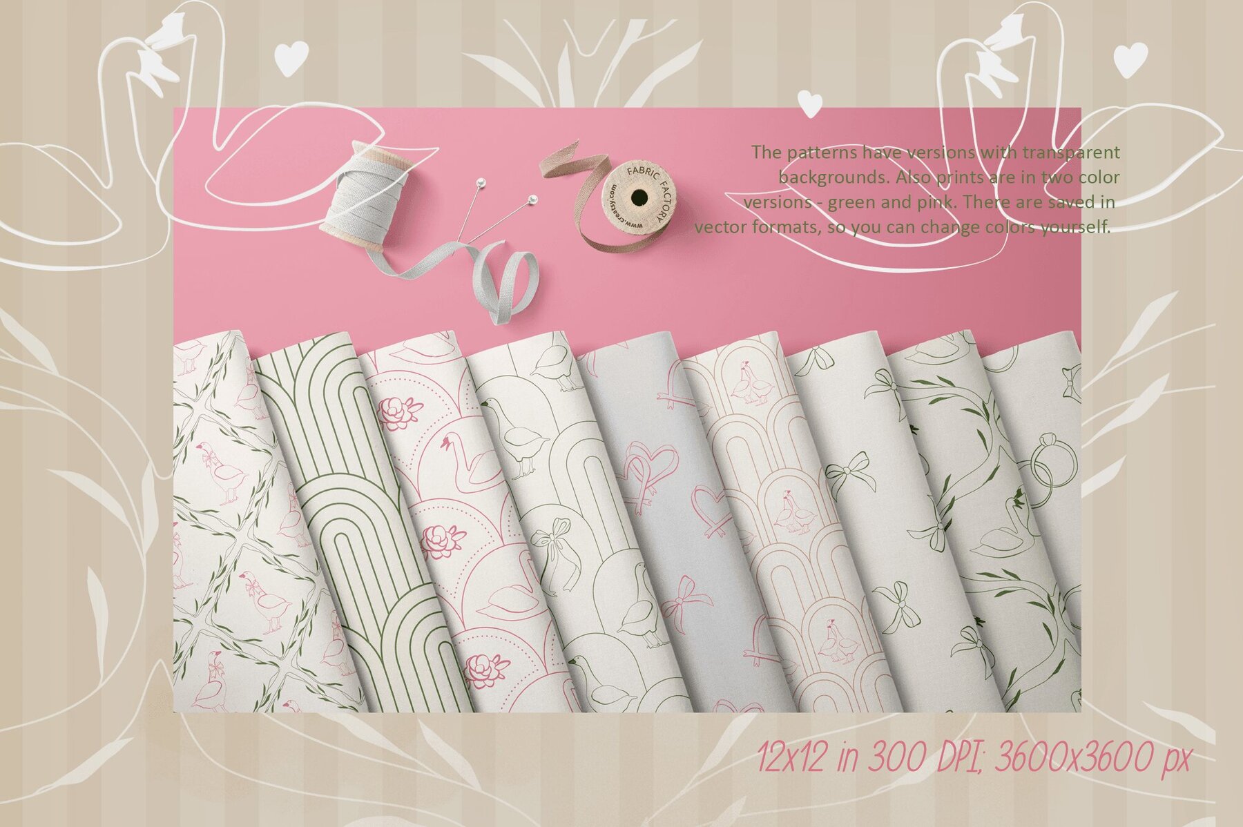 Village Amore vintage rural set 7