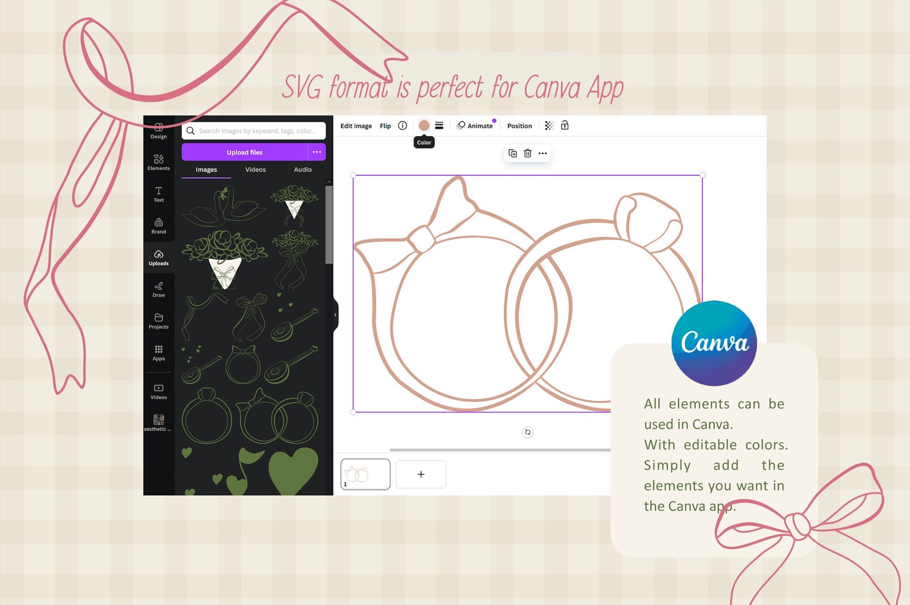 Village Amore vintage rural set 8