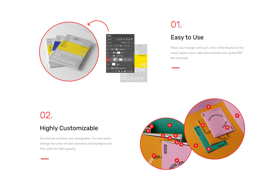 Magazine Mockups   Studio Scenes 4
