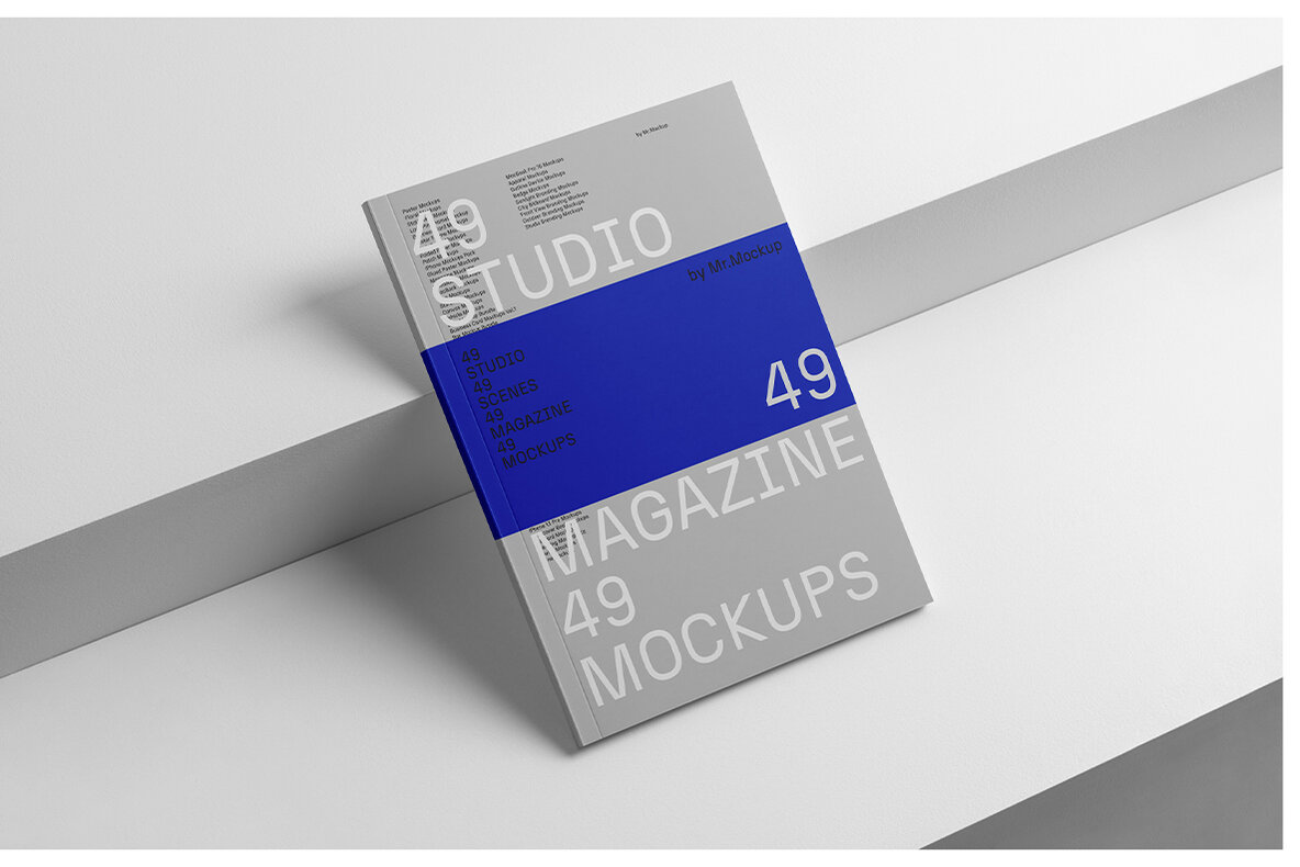 Magazine Mockups   Studio Scenes 6