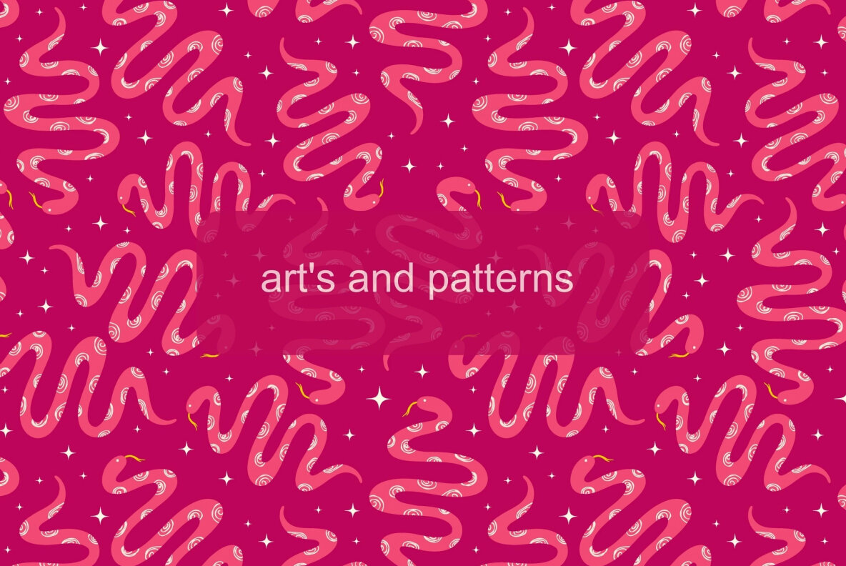 Pink Halloween seamless patterns 10