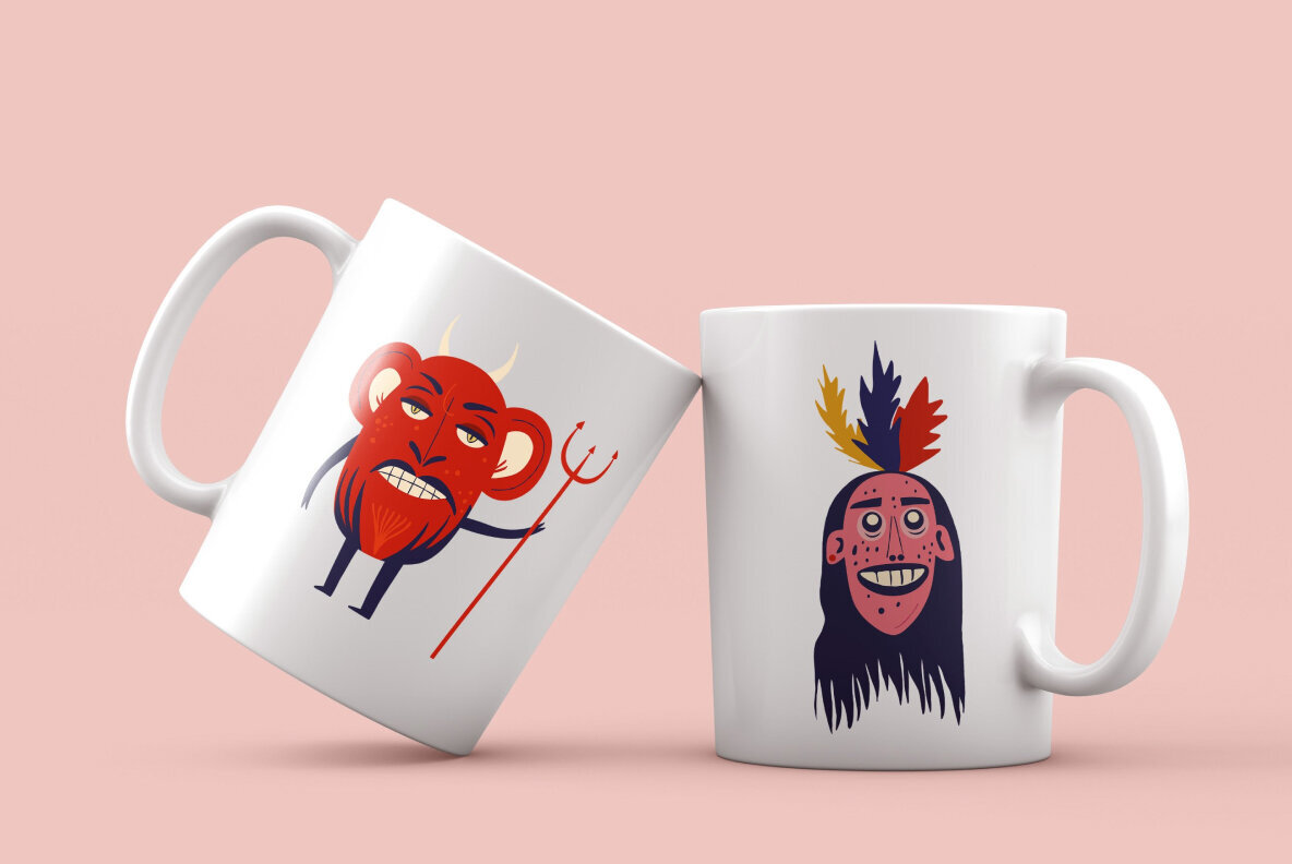 Halloween characters SVG Bundle 3