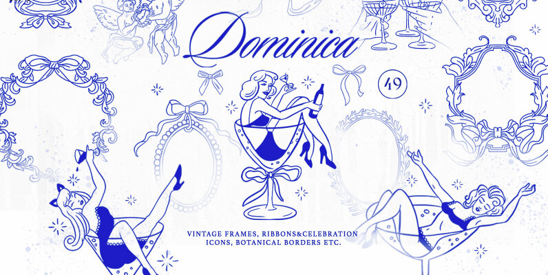 Dominica Vintage Frame Collection