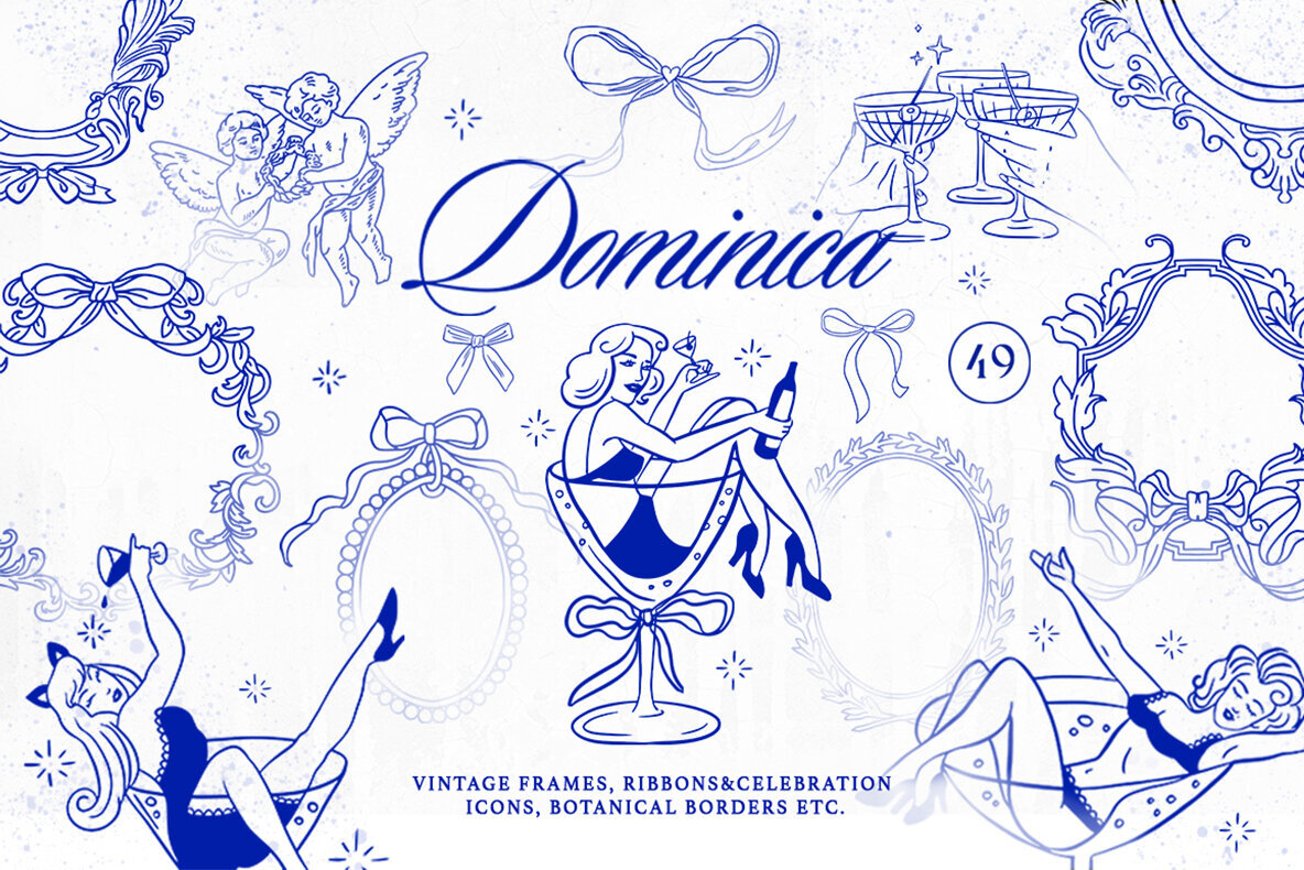 Dominica Vintage Frame Collection 1