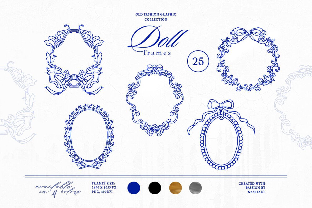 Dominica Vintage Frame Collection 4