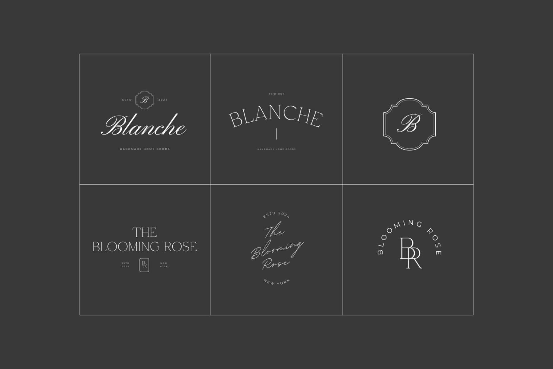 Minimal Logo Kit Canva Templates Vol 1 2