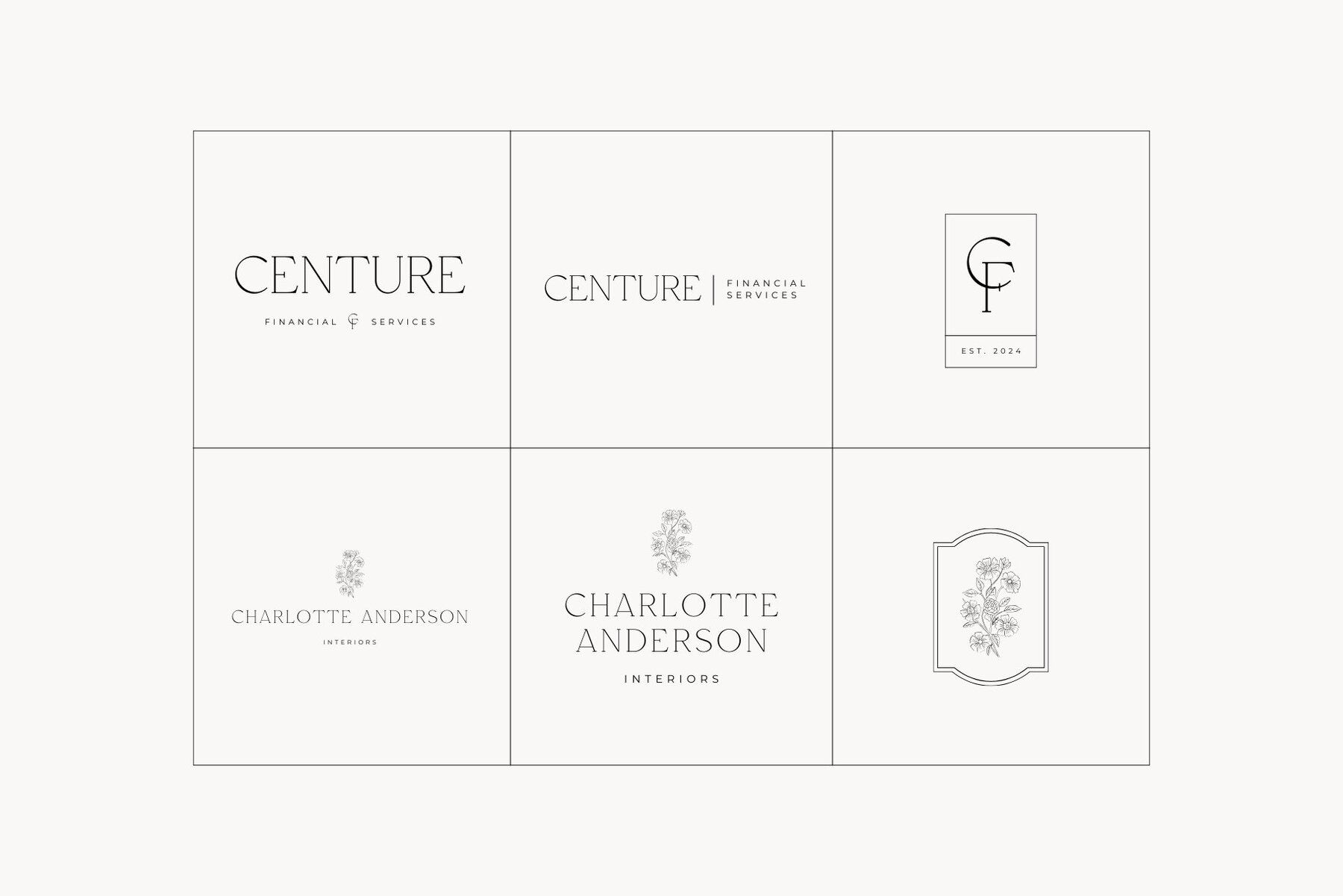 Minimal Logo Kit Canva Templates Vol 2 4