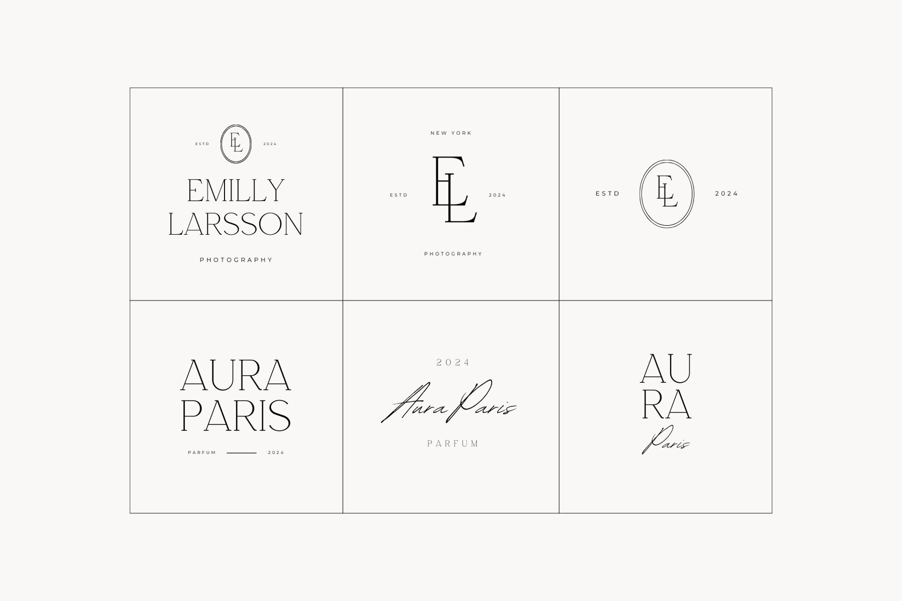 Minimal Logo Kit Canva Templates Vol 2 9