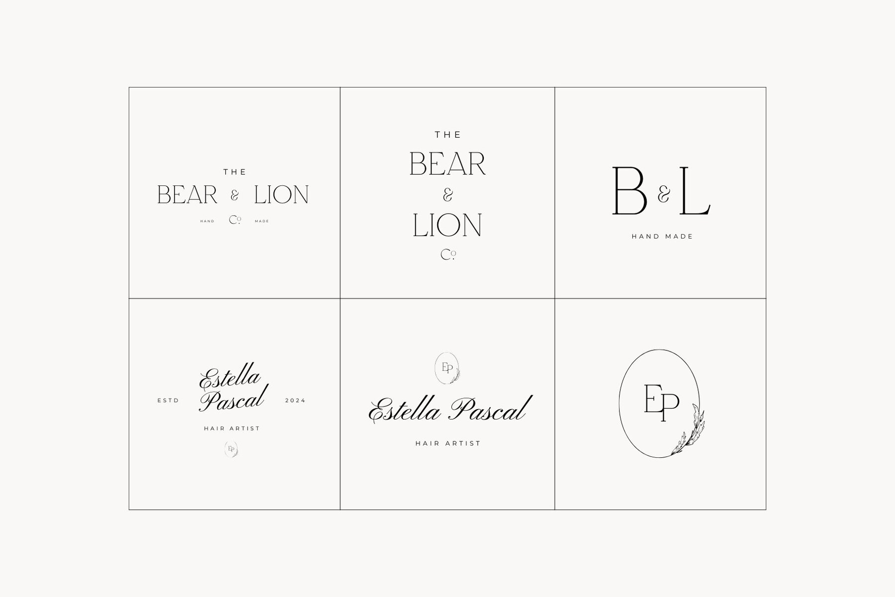Minimal Logo Kit Canva Templates Vol 2 11