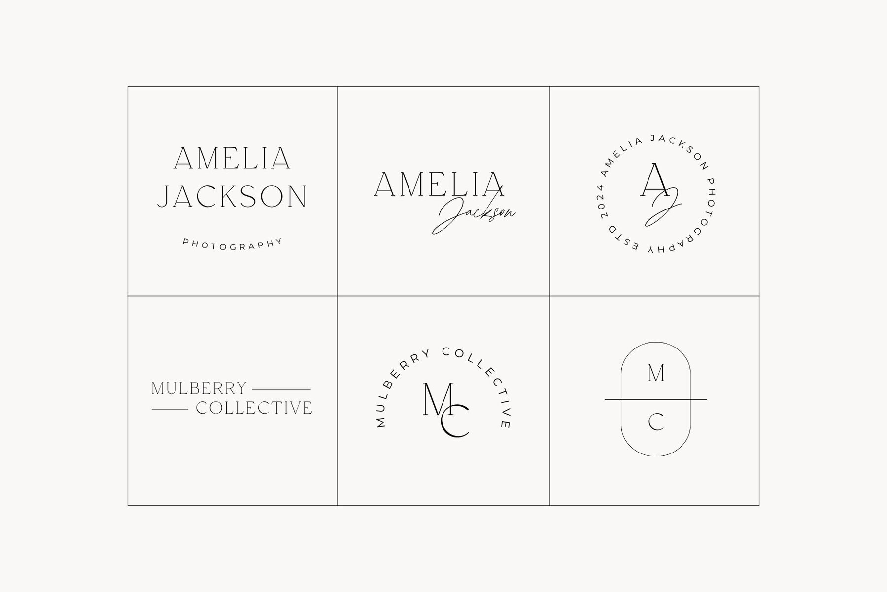 Minimal Logo Kit Canva Templates Vol 3 11