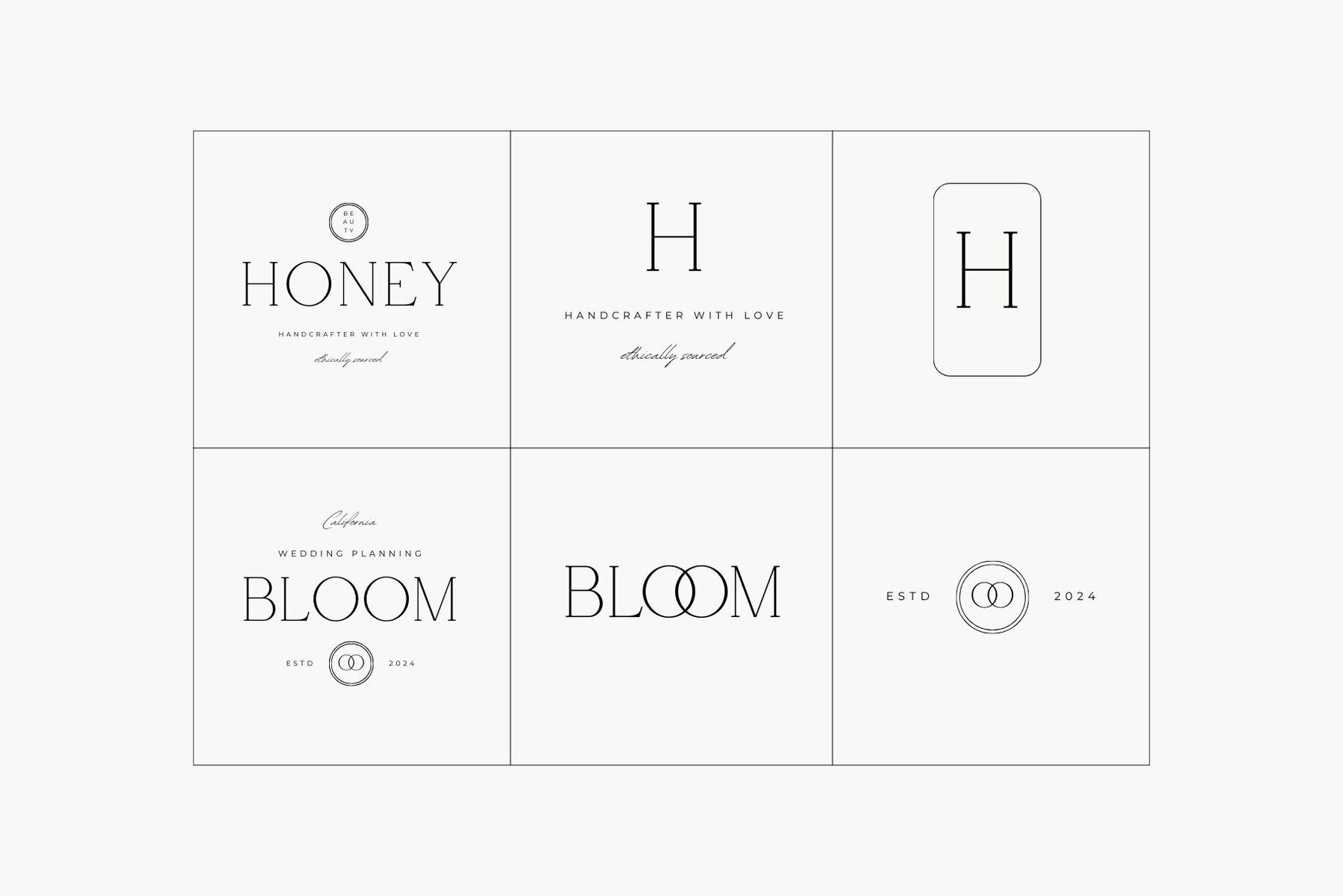 Minimal Logo Kit Canva Templates Vol 5 4