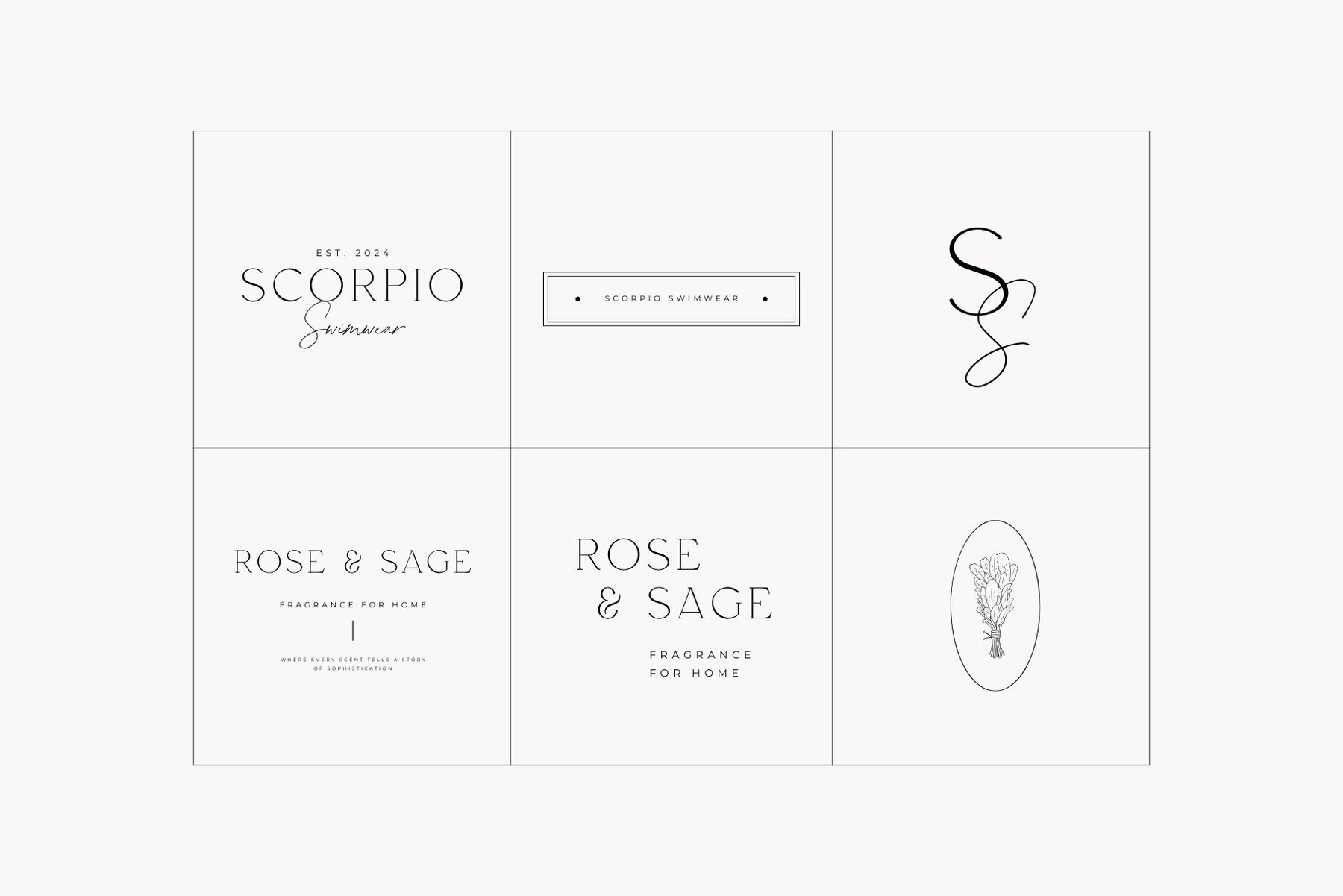Minimal Logo Kit Canva Templates Vol 5 11
