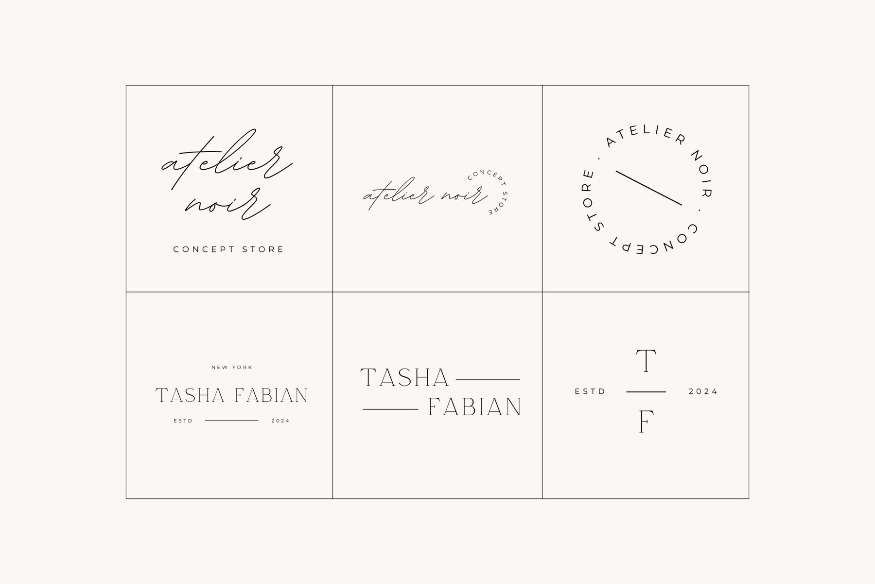 Minimal Logo Kit Canva Templates Vol 6 6