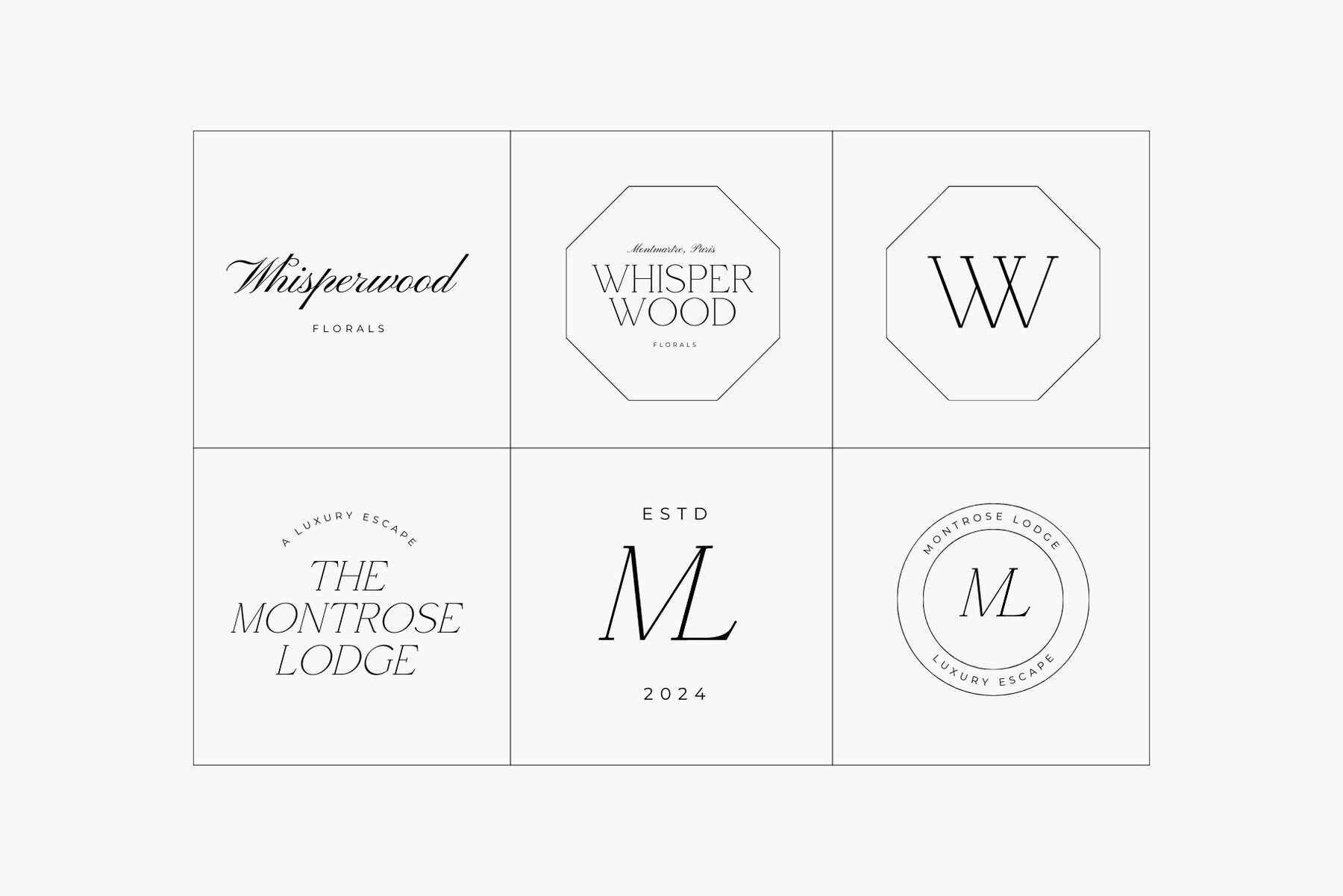 Minimal Logo Kit Canva Templates Vol 7 6