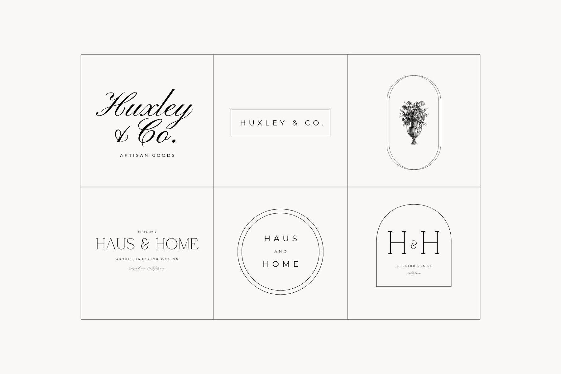 Minimal Logo Kit Canva Templates Vol 7 9