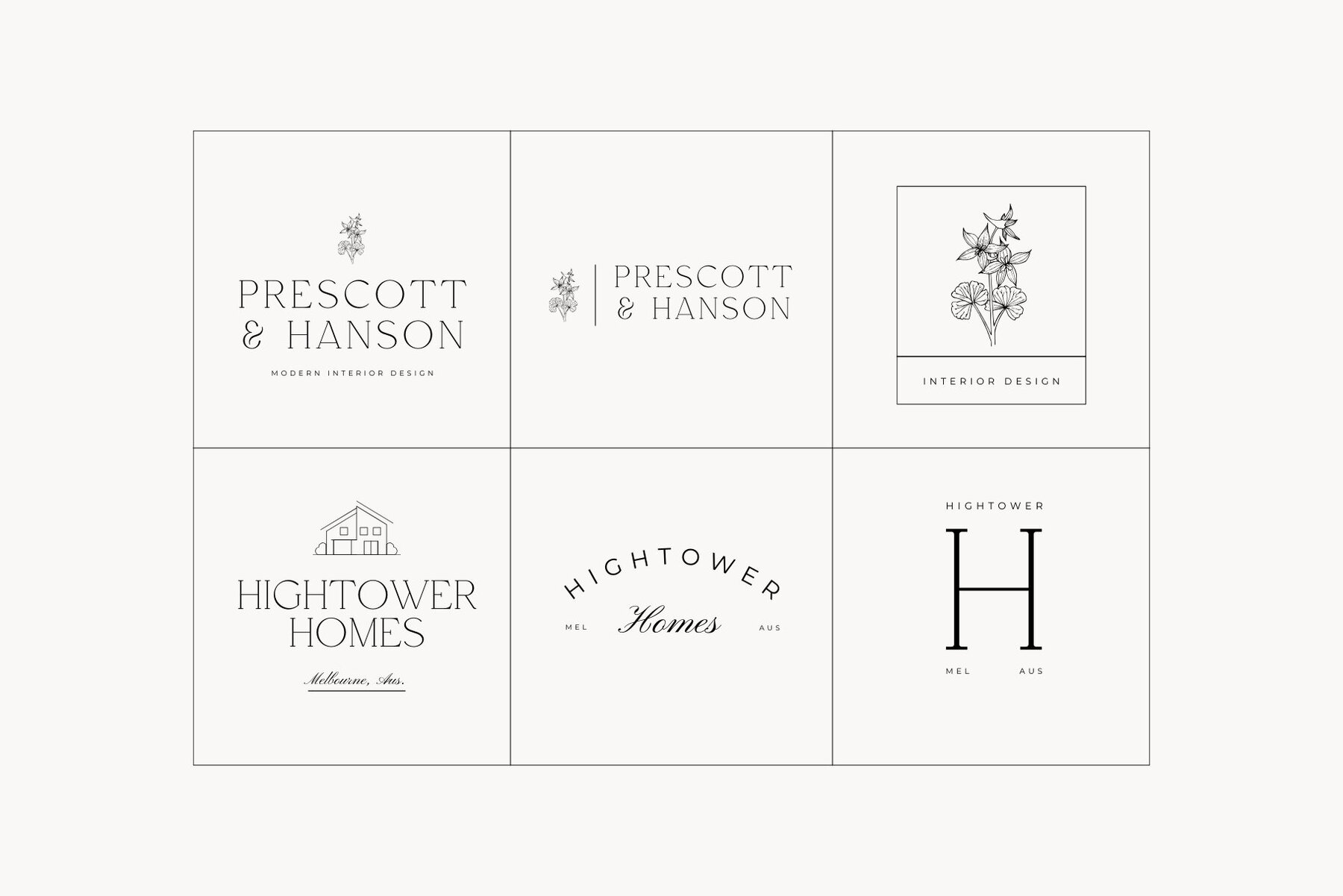 Minimal Logo Kit Canva Templates Vol 7 11