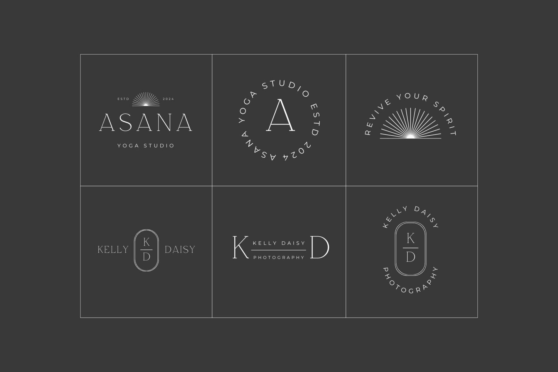Minimal Logo Kit Canva Templates Vol 8 2