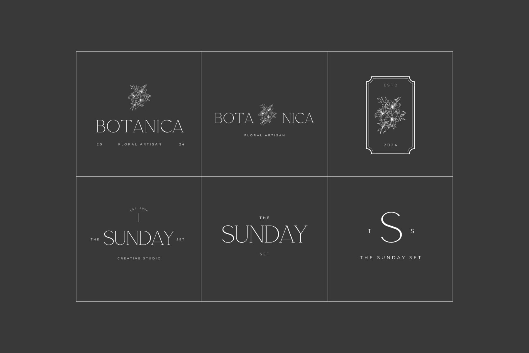 Minimal Logo Kit Canva Templates Vol 8 5