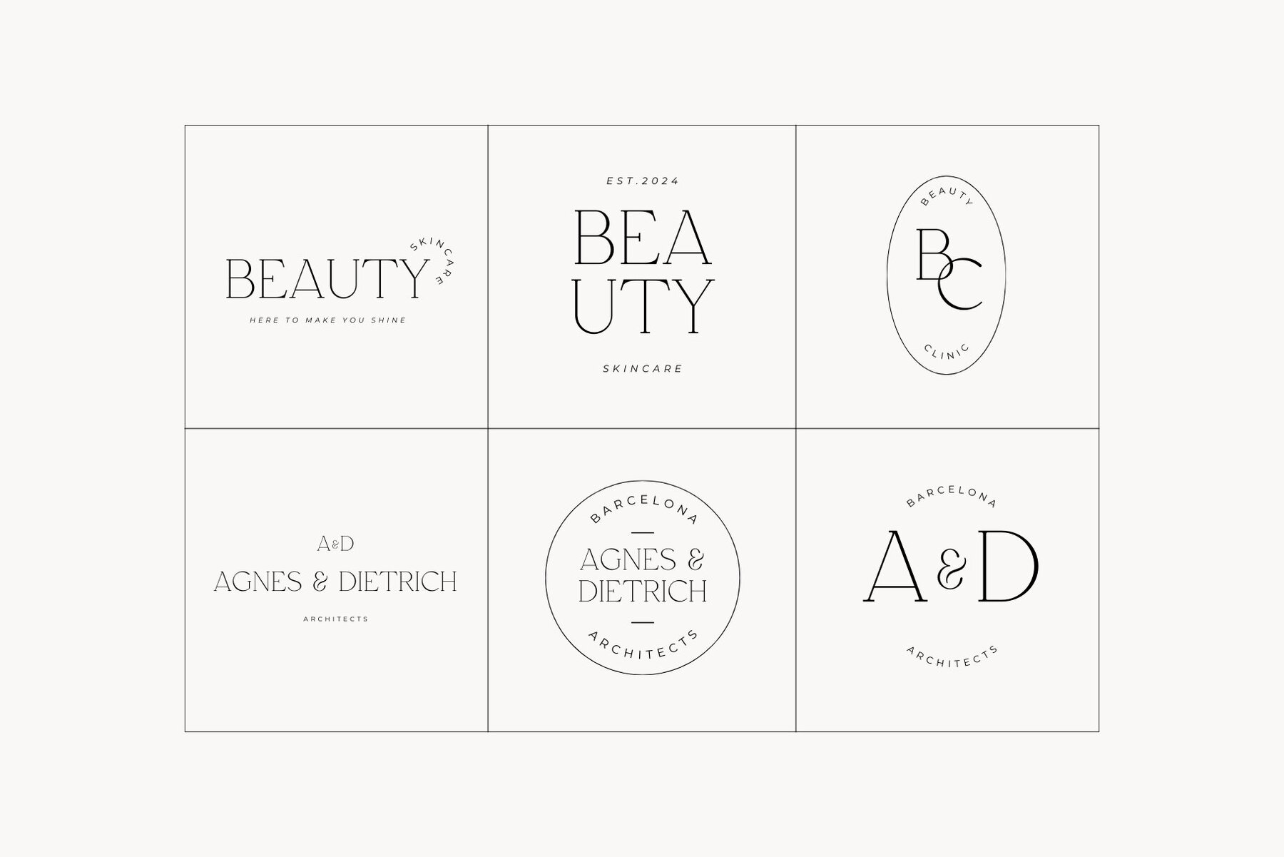 Minimal Logo Kit Canva Templates Vol 8 6