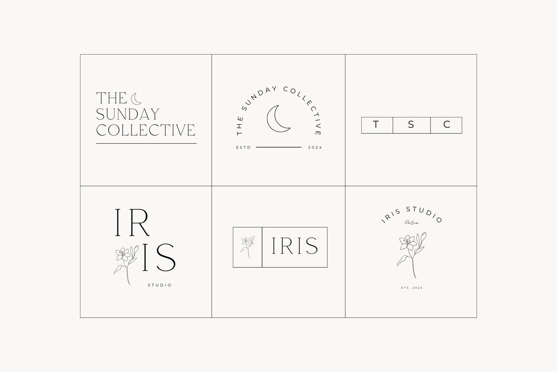 Minimal Logo Kit Canva Templates Vol 9 6