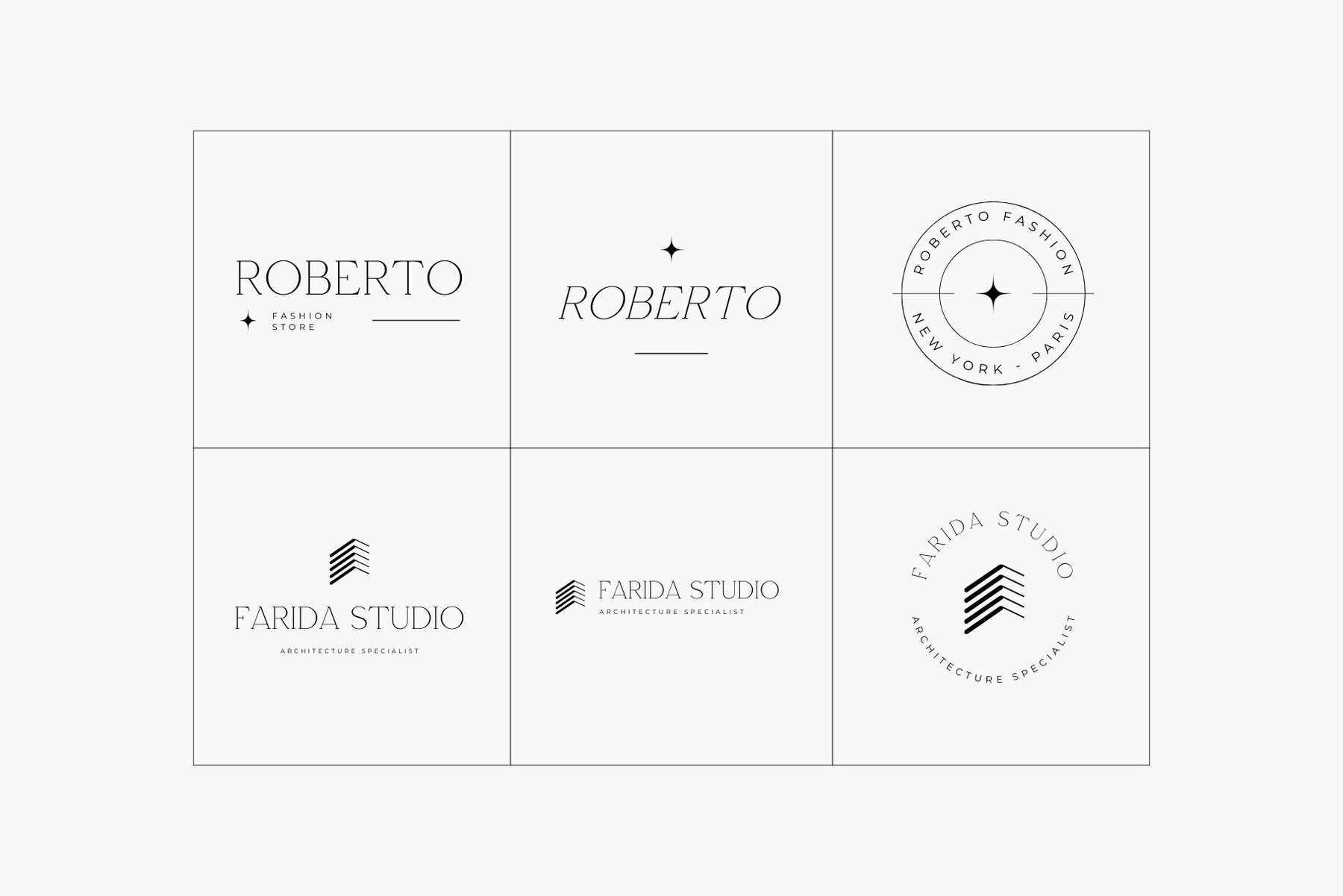 Minimal Logo Kit Canva Templates Vol 9 11