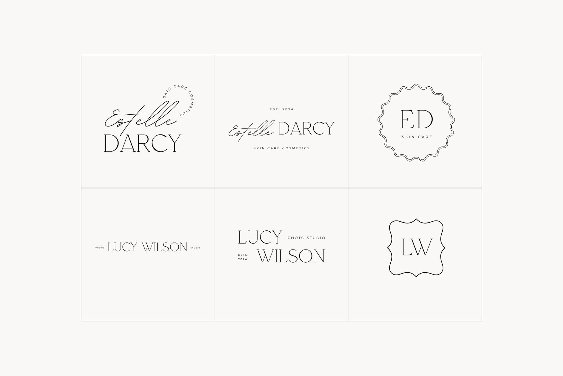 Minimal Logo Kit Canva Templates Vol 10 6