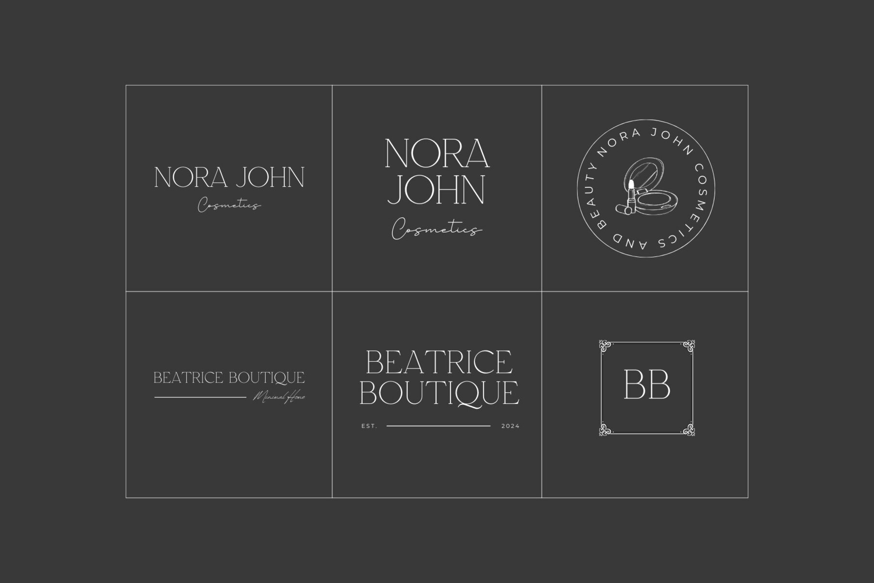 Minimal Logo Kit Canva Templates Vol 10 10