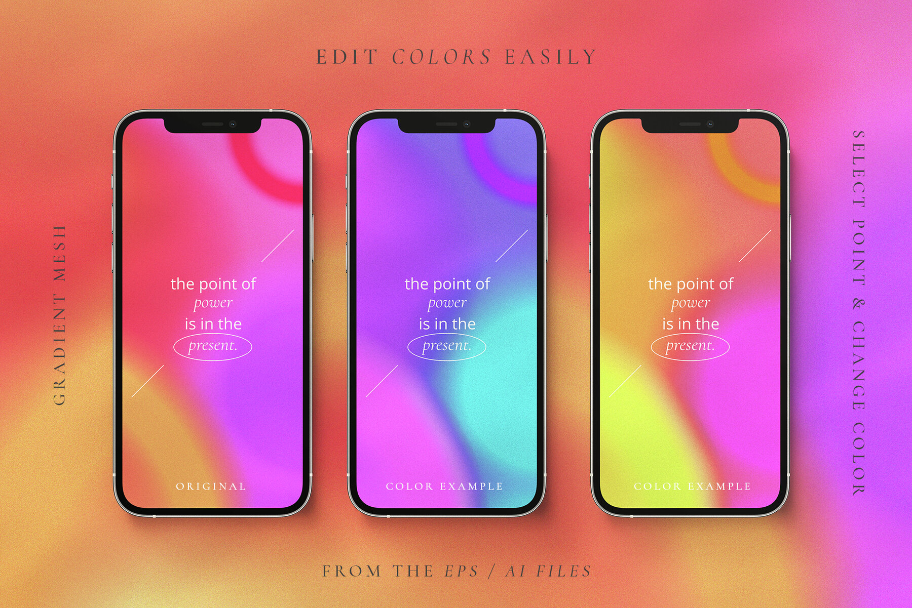 Soul Energy vibrant noisy gradients 4