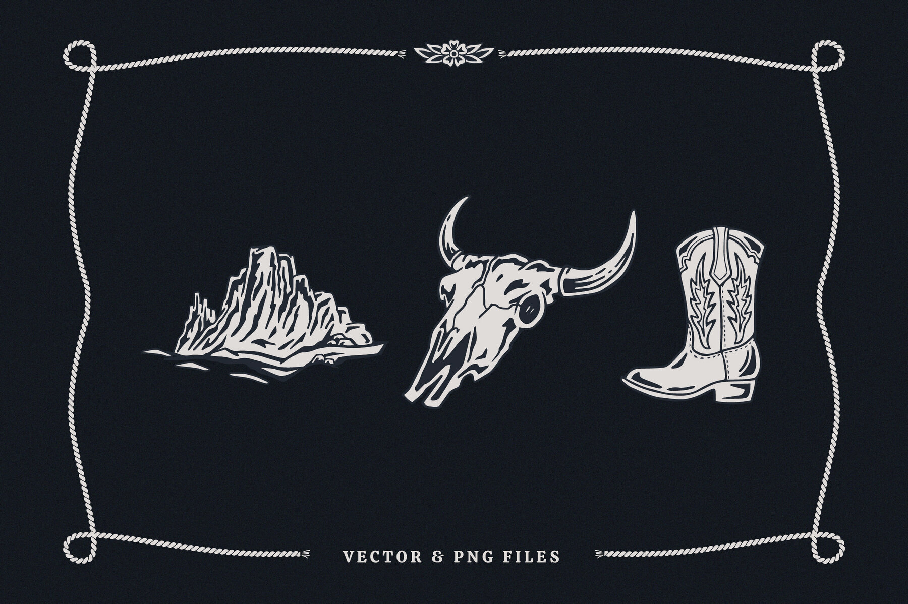 Western Vector Illustrations 3