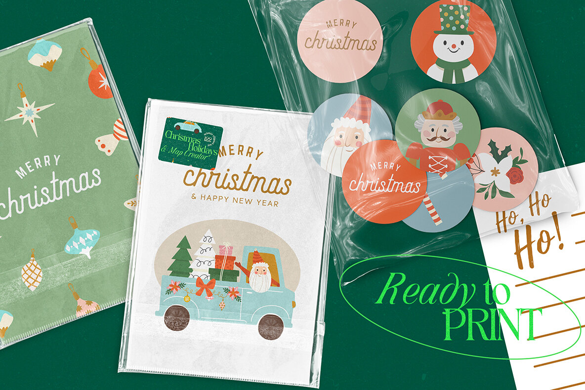 Christmas Holidays and Map Creator 10