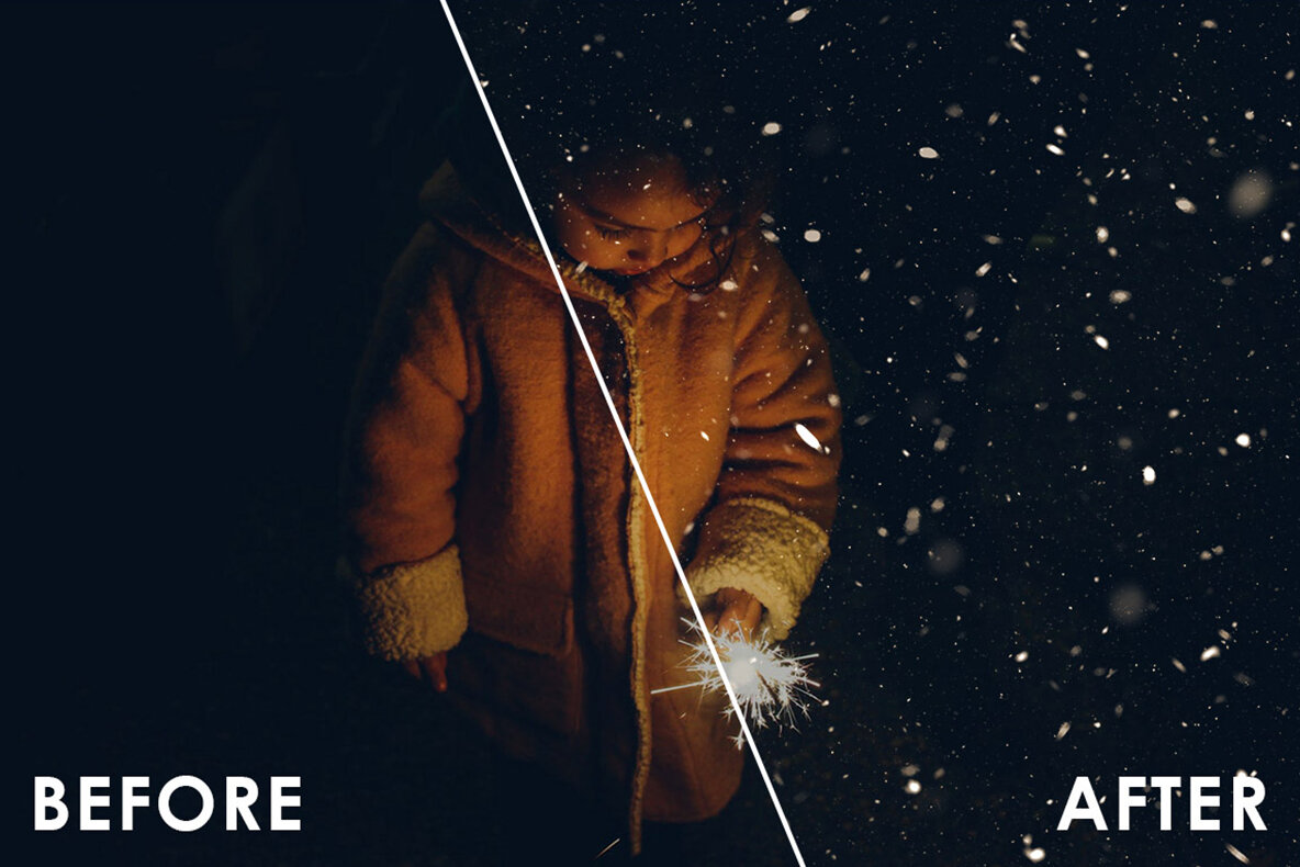 Snow Effect Overlays 4