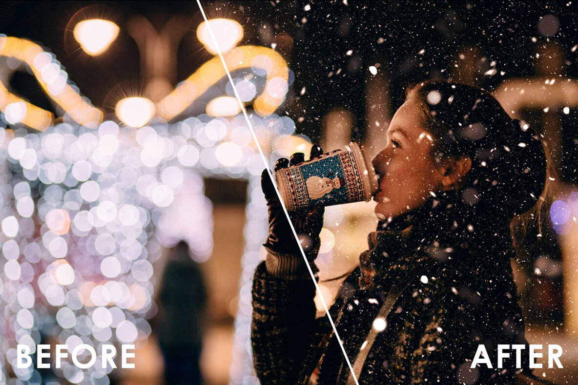 Snow Effect Overlays 5