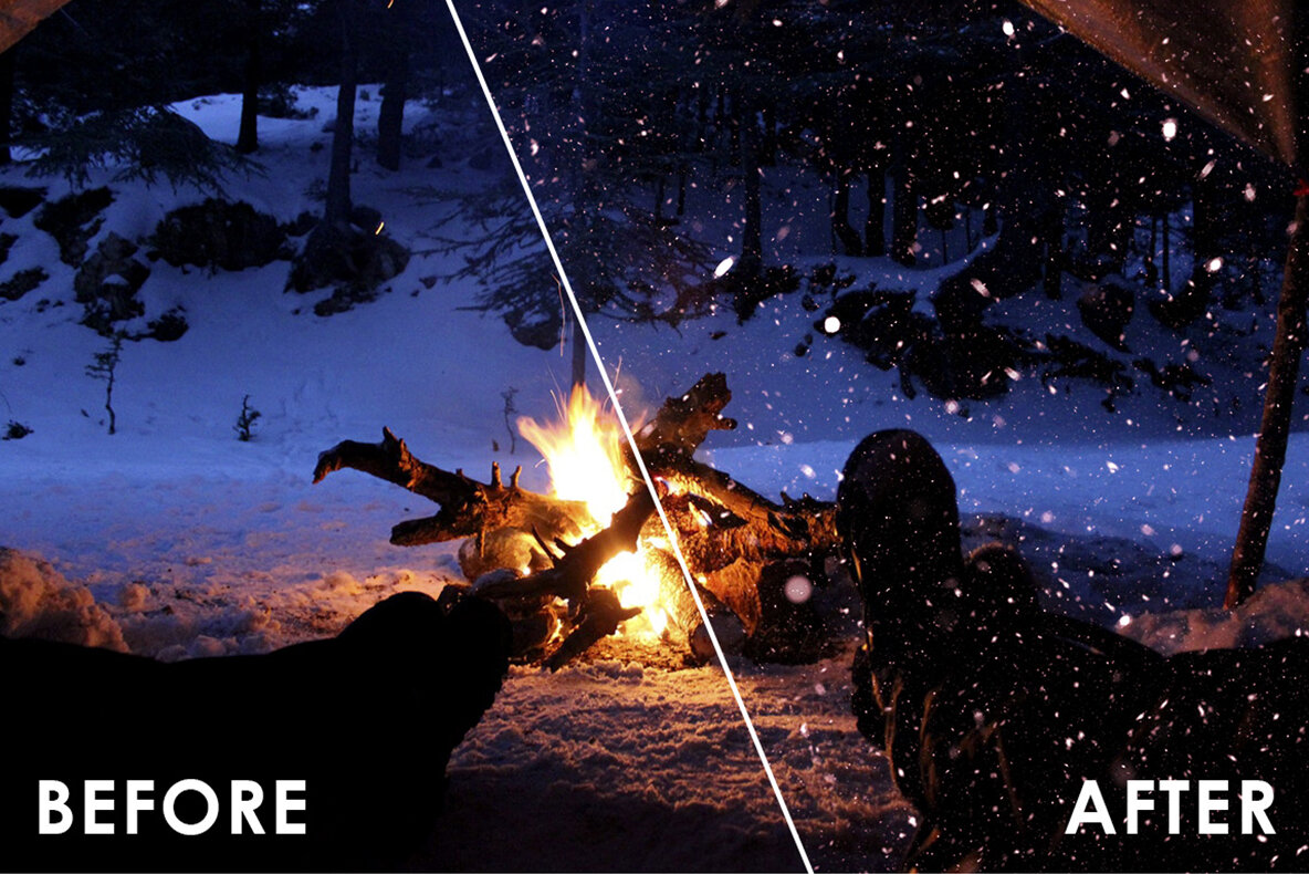 Snow Effect Overlays 6