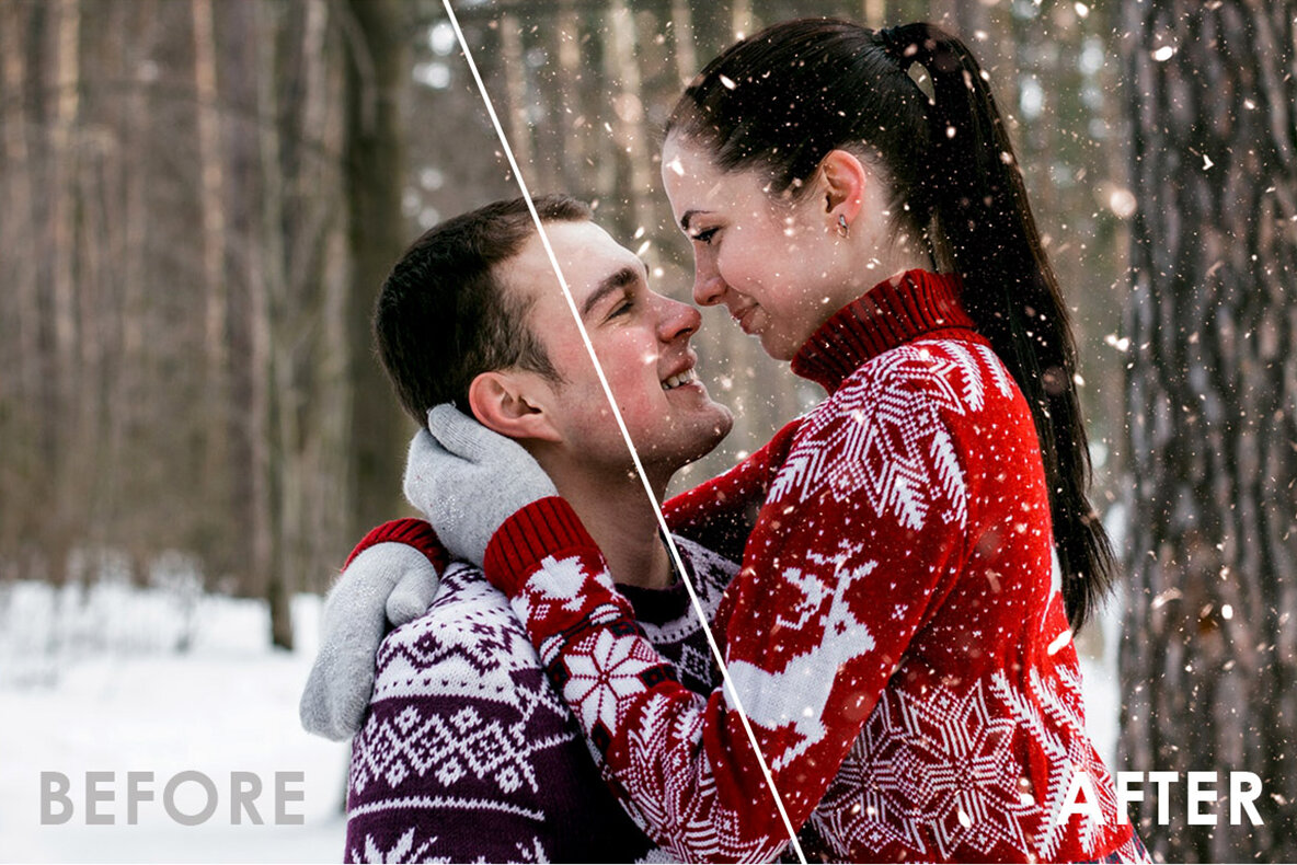 Snow Effect Overlays 7