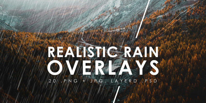 Realistic Rain Overlays