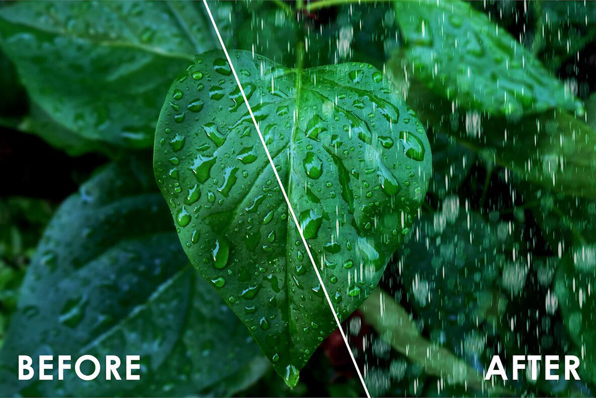 Realistic Rain Overlays 3
